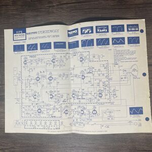 Tekfax Television Circuit Diagram RCA Victor TV Art 1968 Electronic Tech